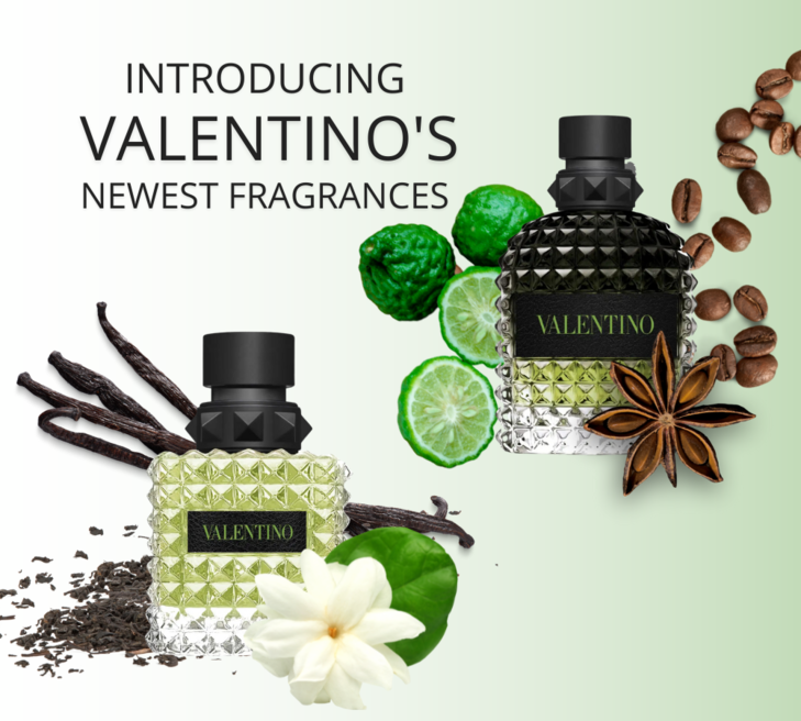 New perfumes from Valentino