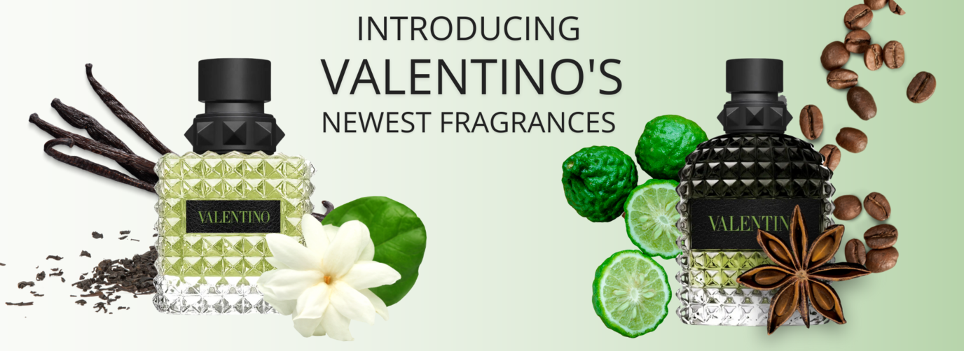 Discover the newest perfumes of Valentino