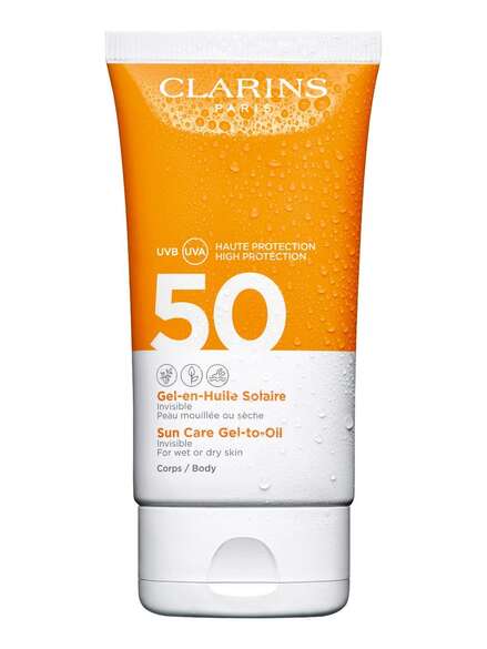 Clarins Sun Care Body Sun Care Gel to Oil SPF 50+
