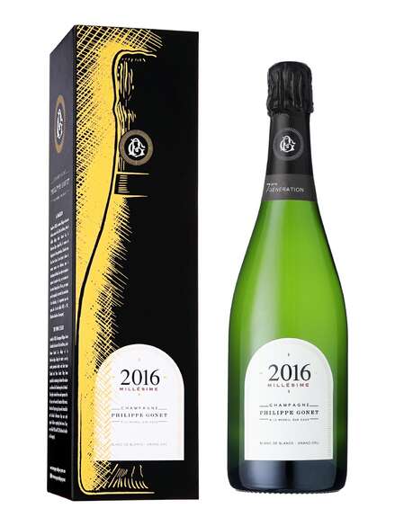 Champagne Philippe Gonet, Millésime 2016, Grand Cru Blanc de Blanc Brut