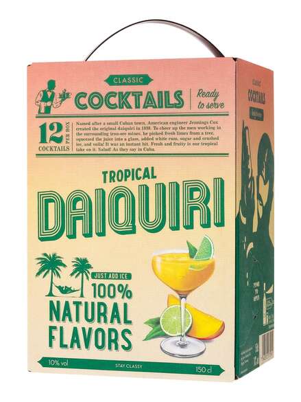 Classic Cocktails Tropical Daiquiri 1,5 L BIB