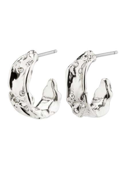 Pilgrim women's earrings, Silver, Travel Retail Exclusive
