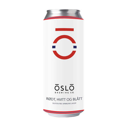 Oslo Brewing Co. Rødt, hvitt og blått Pilsner