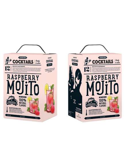 Classic Cocktails Raspberry Mojito