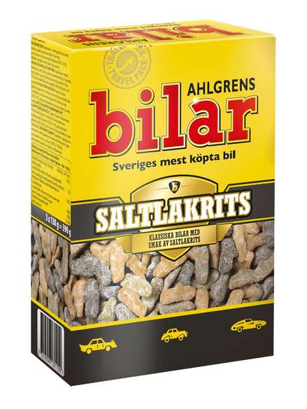Ahlgrens Bilar Saltlakris Travel Box