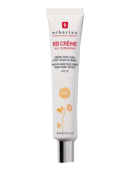 Erborian BB Crème Makeup-Care Face Cream "Baby Skin" Effect SPF 20 Nude