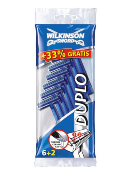 Wilkinson Duplo Disposable Razor 6+2 pieces