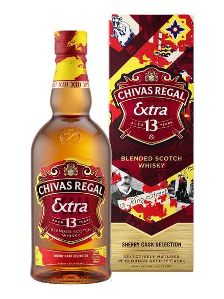 Chivas Regal Extra 13 YO Blended Whisky Finished in Oloroso Sherry Cask