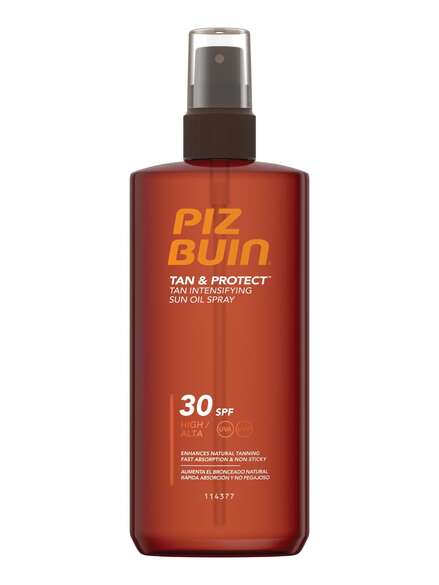 Piz Buin Tan & Protect Tan Intensifying Sun Oil Spray SPF30