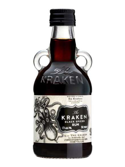 The Kraken Rum Black & Spiced 0,05L