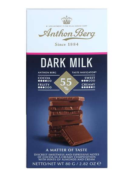 Anthon Berg Dark Milk Tablet 