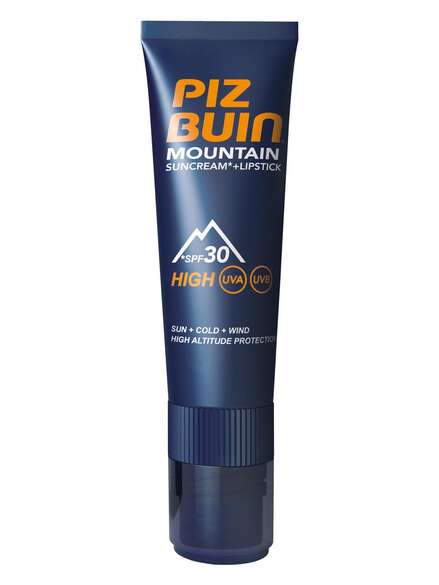 Piz Buin Mountain Suncream / Lipstick SPF 30