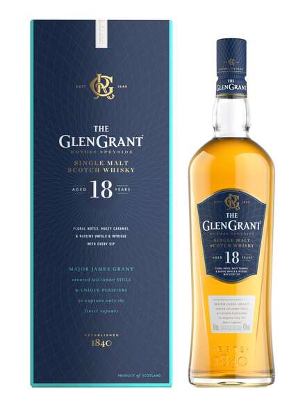 Glen Grants 18 YO Speyside Scotch Single Malt Whisky