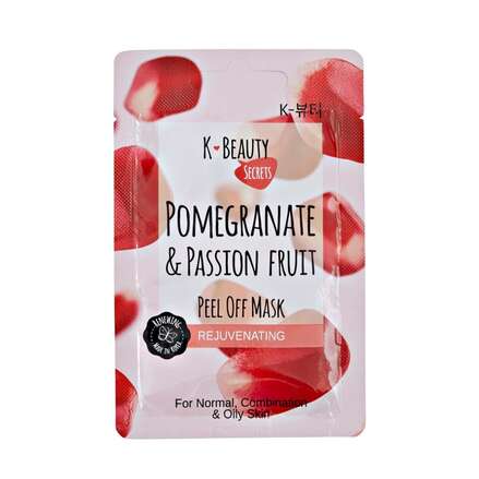 K Beauty Secrets Pomegranate and Passion Fruit Peel Off Mask