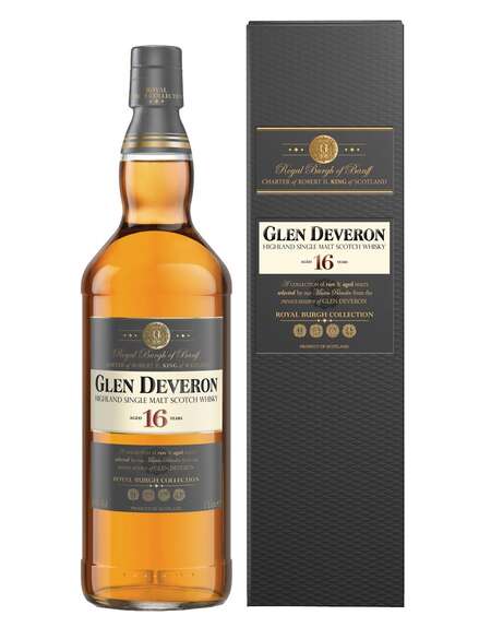 Glen Deveron Highland Single Malt Scotch Whisky 16 years old
