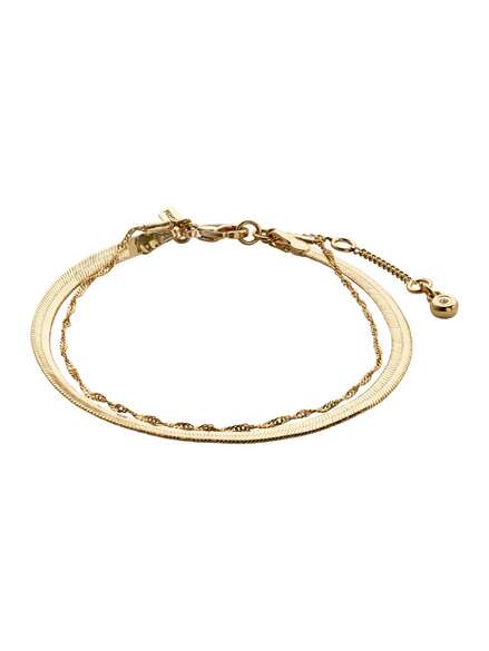 Pilgrim Travel Retail Exclusive Bracelet Gold 2-in-1