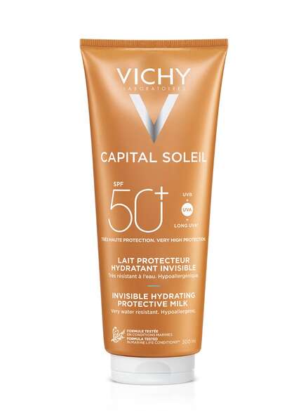 Vichy Capital Soleil Fresh Hydrating Milk Face & Body SPF50+