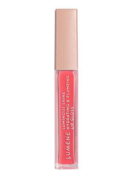 Lumene Luminous Shine Hydrating & Plumping Lip Gloss No. 4 - Peach Pink