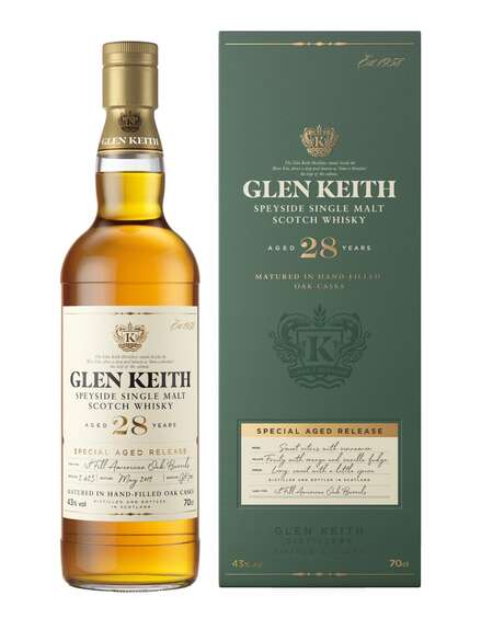 Glen Keith 28 YO Speyside Single Malt Scotch Whisky