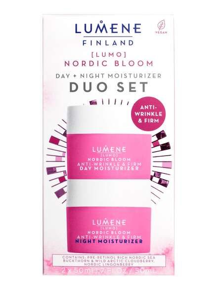 Lumene Nordic Bloom Lumo Set cont Anti- Wrinkle 50 ml + Day + Night Moisturizer 50 ml