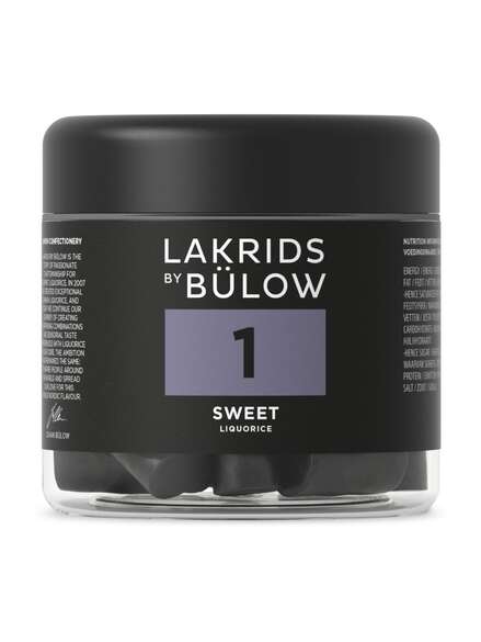 Lakrids by Bülow NO. 1 Sweet Liquorice 150g