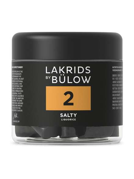 Lakrids by Bülow NO. 2 Salty Liquorice 150g