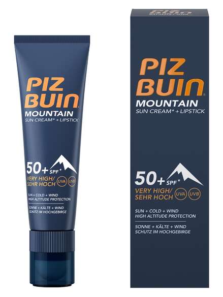 Piz Buin Mountain Sun Cream / Lipstick SPF50+