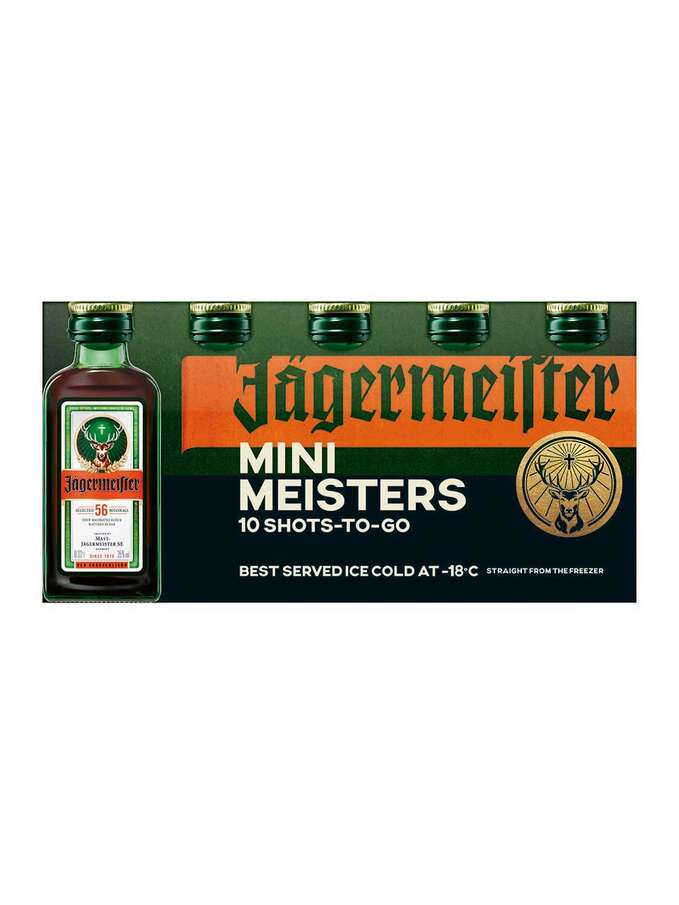 Jägermeister Mini Meister 10-pack