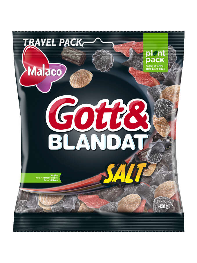 Malaco Gott & Blandat Salt 450g 0
