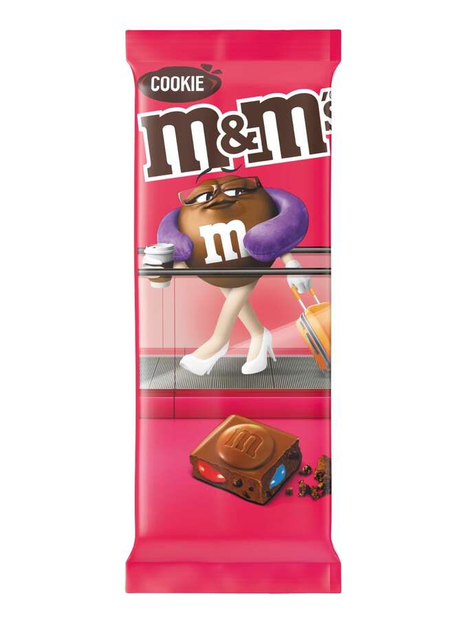 M&M Cookie Block 165g 0