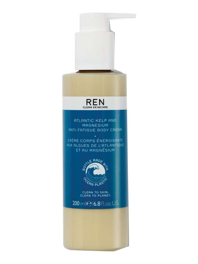 REN Clean Skincare Atlantic Kelp Magnesium Anti-Fatigue Body Cream 0