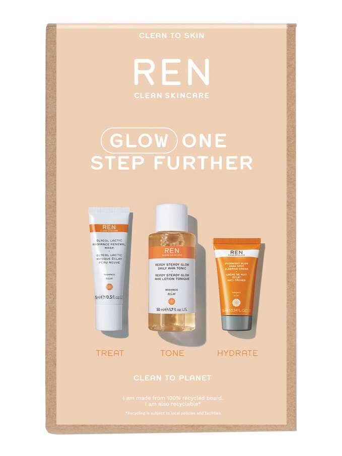 REN Glow One Step Further Radiance Kit 0
