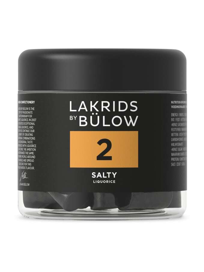 Lakrids by Bülow NO. 2 Salty Liquorice 150g 0