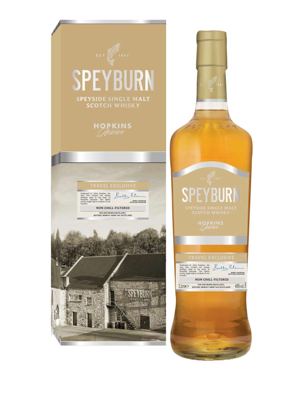 Speyburn Hopkins Reserve Speyside Single Malt Scotch Whisky