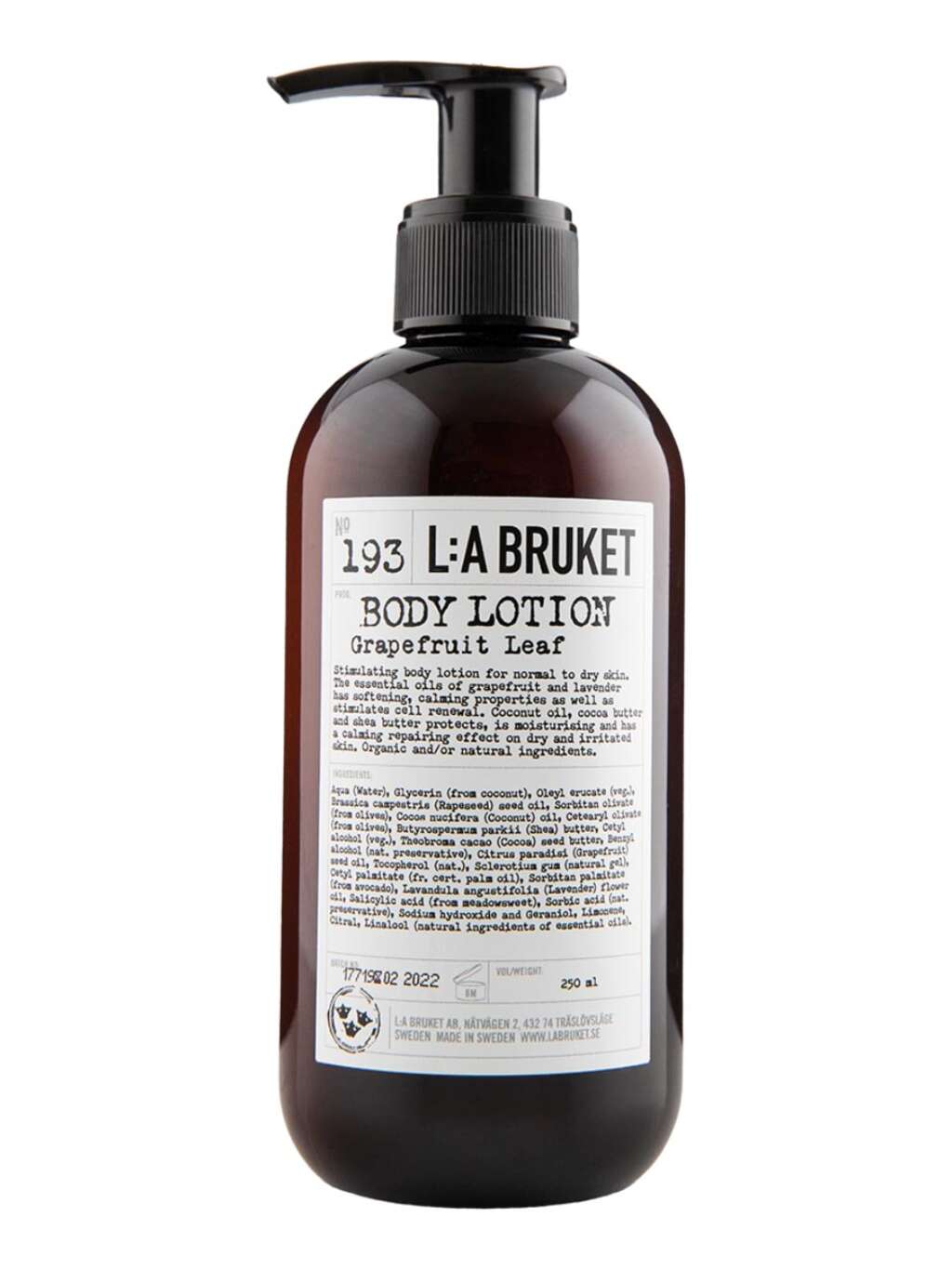 L:A BRUKET Body Lotion GFL