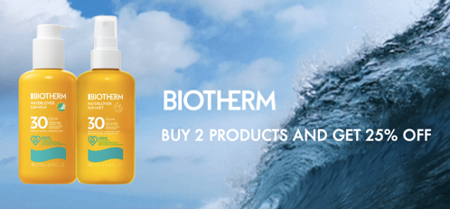 Biotherm offer banner
